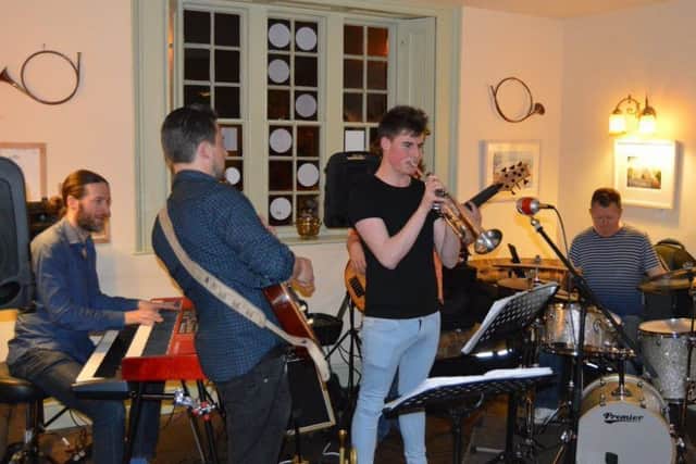 Thoms Funky Organ Band, who played last year at the Bustard Inn, as part of Sleaford Live. EMN-170504-152053001