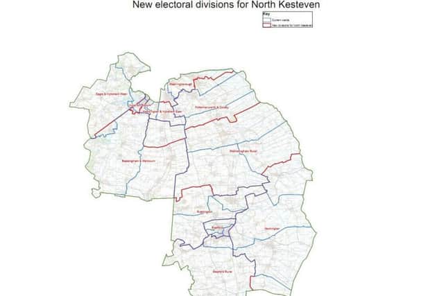 New electoral boundaries for Lincolnshire County Council for 2017 elections. EMN-170504-164447001