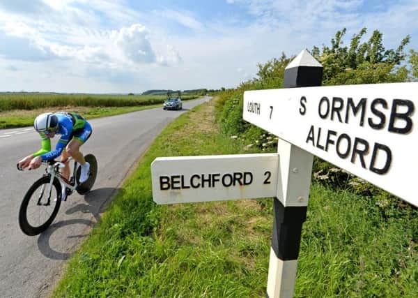 Cyclists on Saturday will be pushing their pedals all across the Lincolnshire Wolds.
