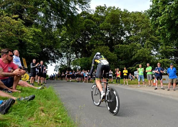 Pro riders will be taking on the Lincolnshrie Wolds with the aim of coming back to Louth with the gold win.