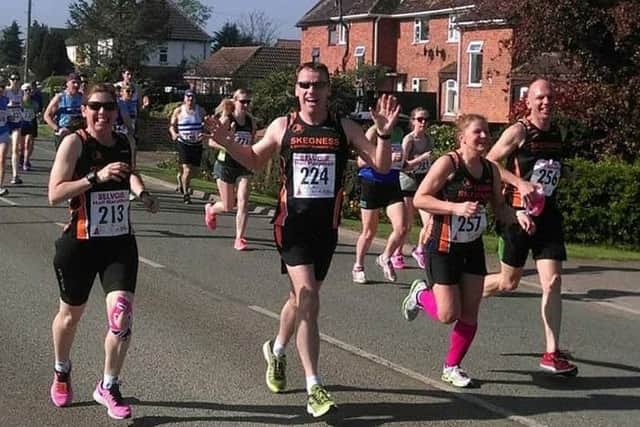 SDRC runners at the Belvoir Half Marathon.