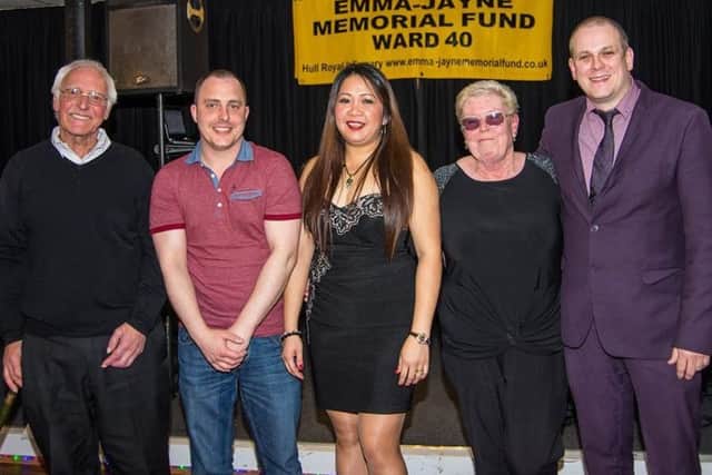 Organisers Tony and Ruth Knowles, pictured with the performers at last years event.