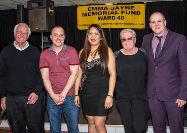 Organisers Tony and Ruth Knowles, pictured with the performers at last years event.