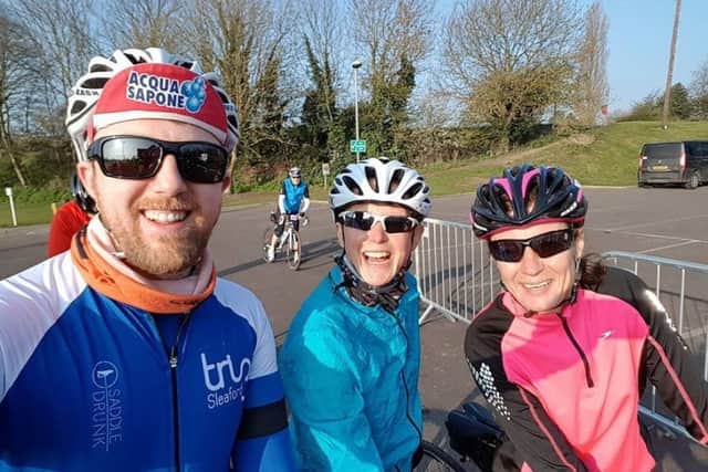 Sleaford Triathlon Club at the WoldsTour Sportive EMN-171004-133928002