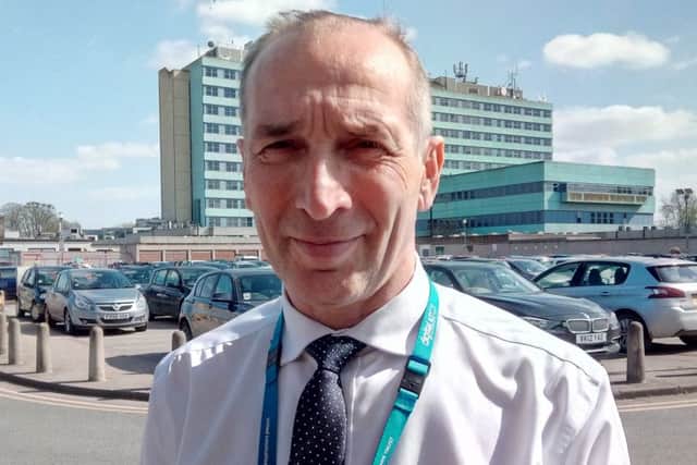 Jan Sobieraj, chief executive of United Lincolnshire Hospitals Trust.