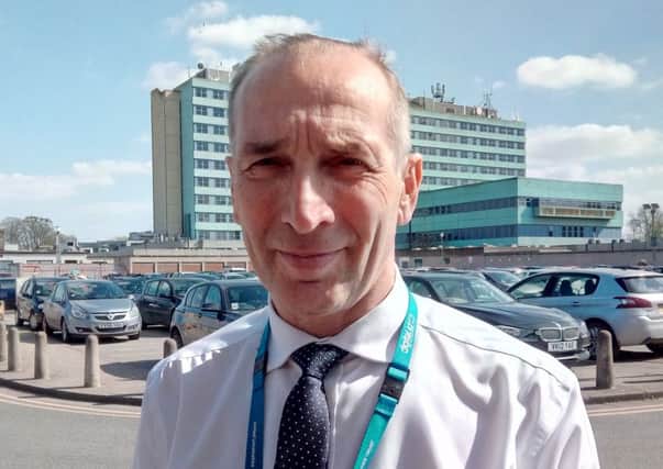 Jan Sobieraj, chief executive of United Lincolnshire Hospitals Trust.