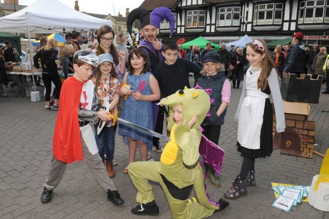 The St George's Day Market in 2016.