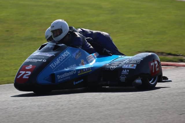 Jev and Pete on their way to an Oulton Park double EMN-171204-173605002