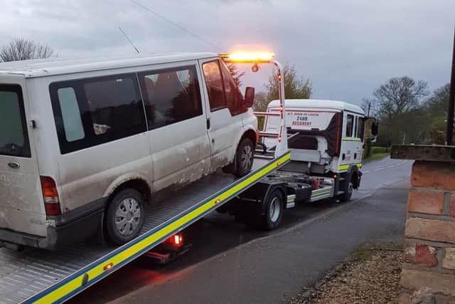 Vehicles have been seized by police for no MOT and no insurance. ANL-170417-073933001