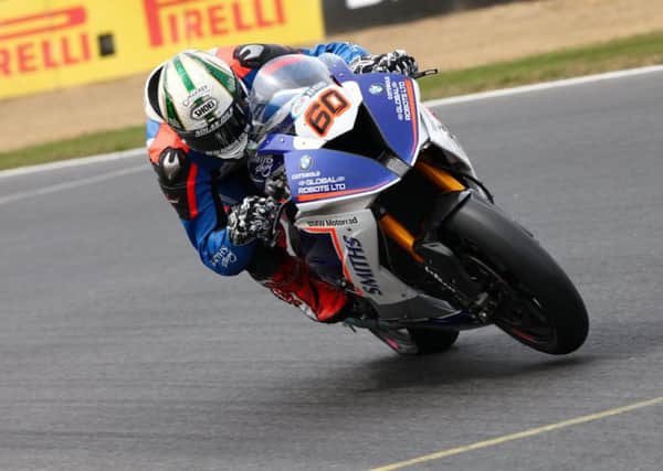 Peter Hickman at Brands Hatch. Photo: Dave Yeomans.