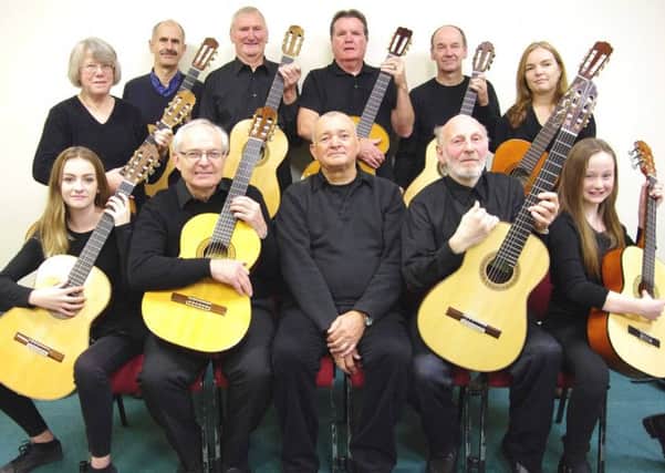 The Solo Classical Guitar Ensemble are doing a charity gig for Boston and South Holland Branch of MS Society. EMN-170421-111139001