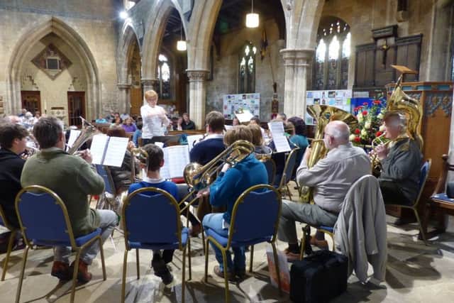 The brass band sound will again fill St Marys.
