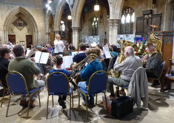The brass band sound will again fill St Marys.