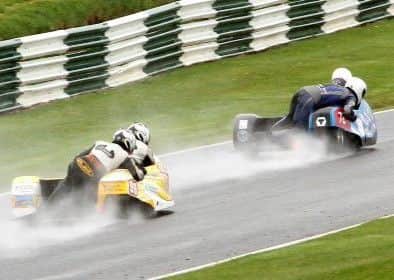 Walmsley and Founds struggle for grip in Saturday's rain-affected race one EMN-170420-094752002