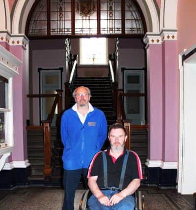 UpSkillLincs founders, Andy Howlett (L) and Robert Anderson (R).