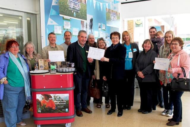 Louth Navigation Trust, Friends of St James' Church, and the Louth Thirteen Plus Project each received over £5000 from the Co-op scheme.