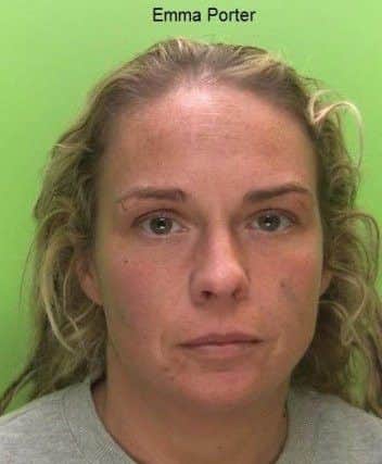 Tommy Walden, Michelle Bradley and Emma Porter are among 10 sentenced today in connection with an armed robbery in Newark.