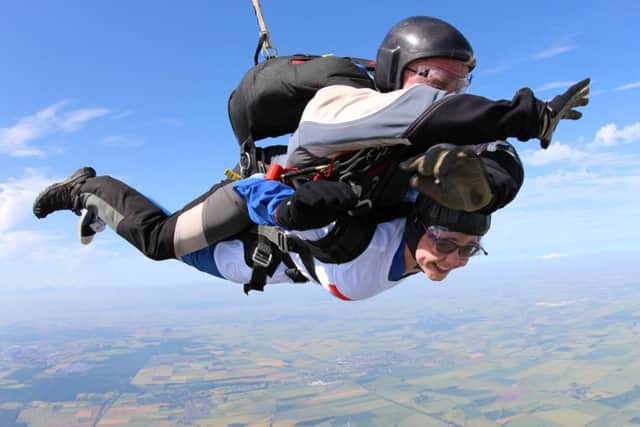 Sarah Clark on a previous skydive EMN-170427-091718001