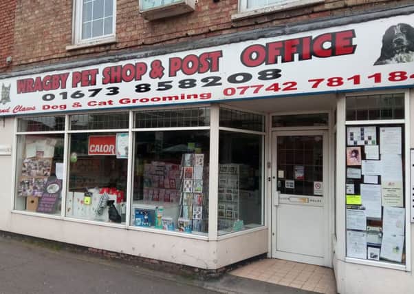 Wragby Post Office closed on Saturday April 29 - but the Pet Shop will continue operating as normal. EMN-170105-100253001