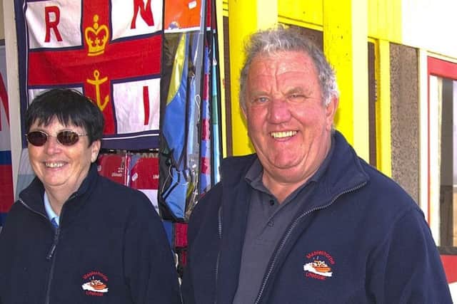 Tom Lucas, pictured with wife Ellen.
