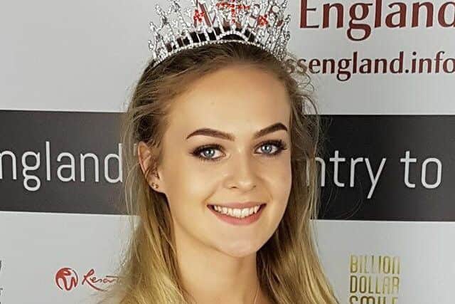 Miss England semi-finalist Sophie Anderton. EMN-170205-101537001