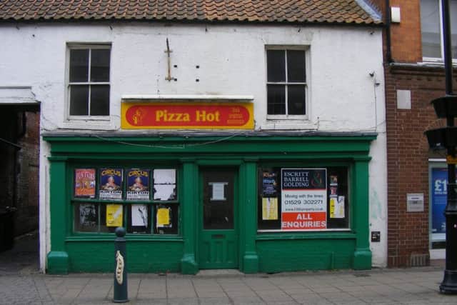 Former Mess of the Year, the old Pizza Hit takeaway, judged by Sleaford and District Civic Trust. EMN-170305-091540001