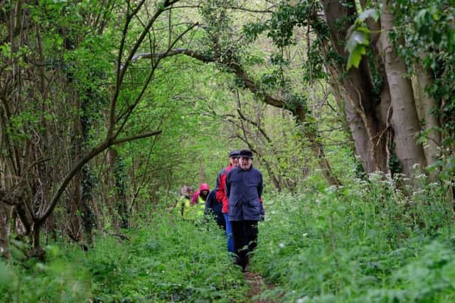 Lincolnshire Co-op health walk taking place in Caythorpe.
Picture: Chris Vaughan Photography for Lincolnshire Co-op.