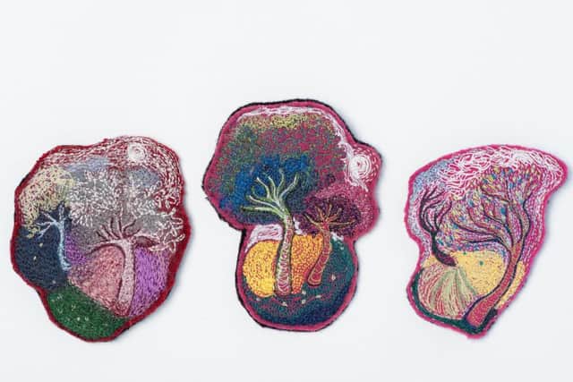 Islands created by artist Michala Gyetvai, whose work will appear in Made In The Middle. EMN-170305-100514001