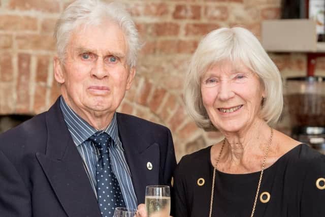 David and Dorothy Platt celebrating their Diamond Wedding Anniversary EMN-170805-085651001