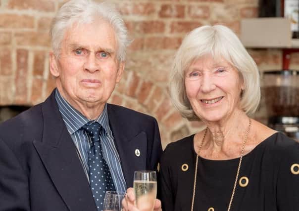 David and Dorothy Platt celebrating their Diamond Wedding Anniversary EMN-170805-085651001