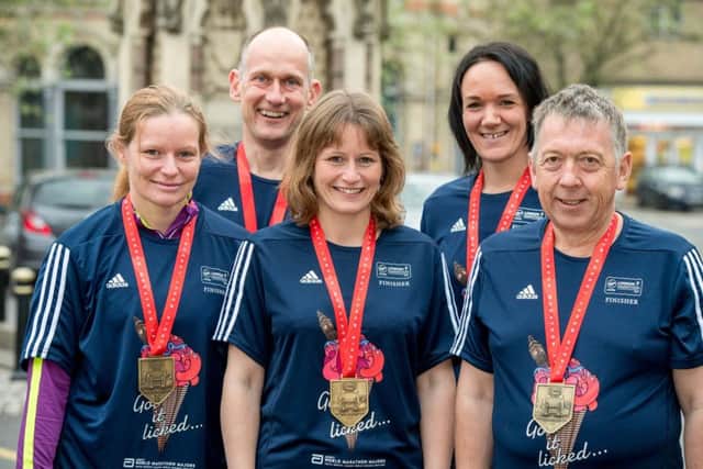 L-R Rachel Lear, Tim Verdon, Jo Jackson, Mel Standbrook and Robin Harrison
