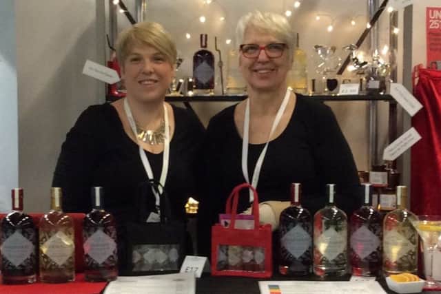 Artisan gin liquer makers Laura and Barbara Daughtrey. EMN-171205-185201001