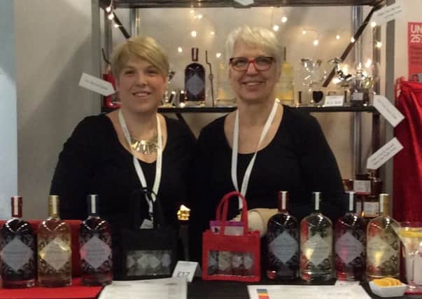 Artisan gin liquer makers Laura and Barbara Daughtrey. EMN-171205-185201001