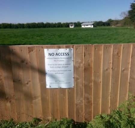 The cricket ground in Burgh-le-Marsh has been put up for sale. ANL-170425-110849001