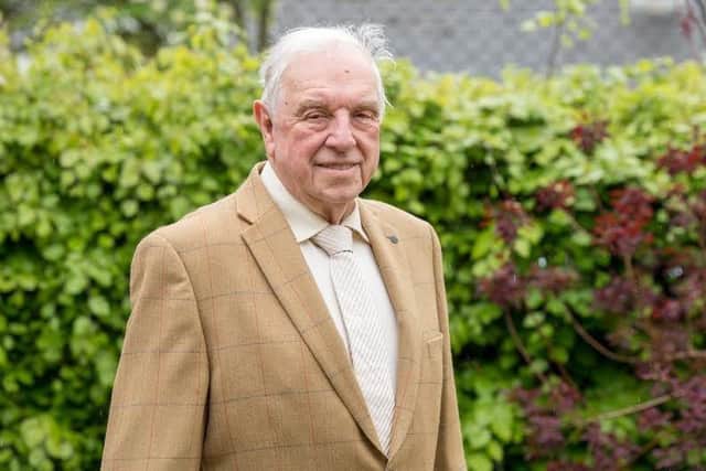 In charge: Coun Brian Burbidge who could prove to be the last mayor of Horncastle. Photo: John Aron