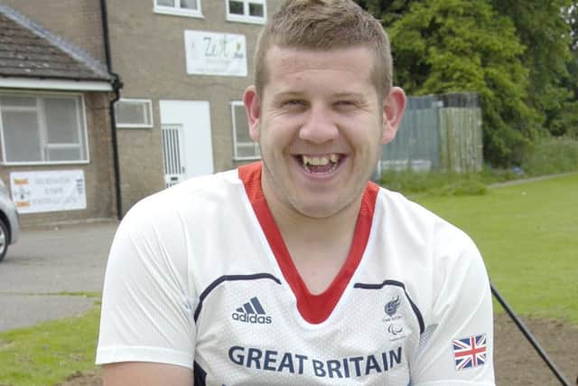 Kieran Tscherniawsky had to turn to the shot putt after the discus was removed from the Rio Paralympics EMN-170516-084554002