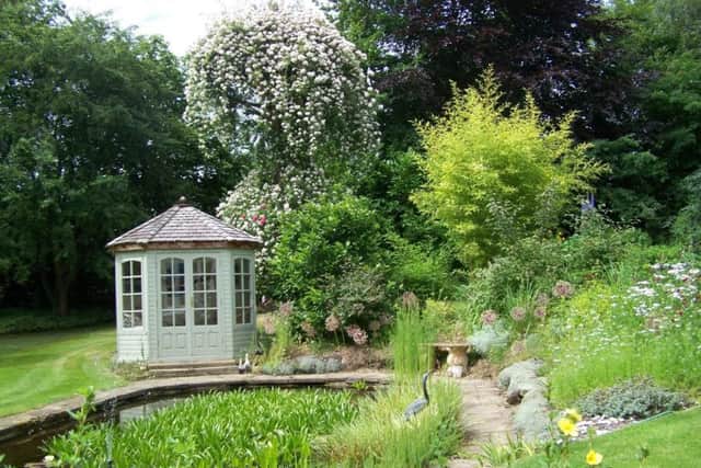 Part of the two-acre garden at Manor House, Hagworthingham EMN-170522-163943001