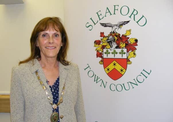 New Mayor of Sleaford and chairman of Sleaford Town Council, Coun Jan Mathieson. EMN-170523-103546001
