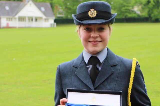 Cadet Warrant Officer Annie Cleve.