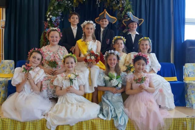 Florence Sturgess was crowned as May Queen at Binbrook Primary School EMN-170526-103737001