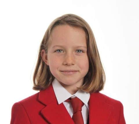 Young chef Annabel Scott is hoping people will vote for her pea noodles