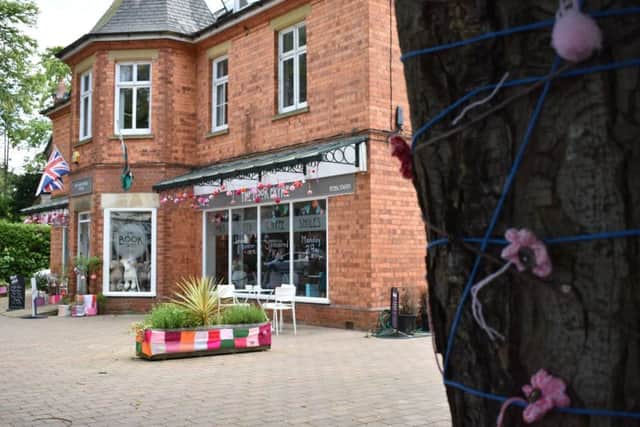 Woodhall Spa yarn bombing EMN-170527-215344001