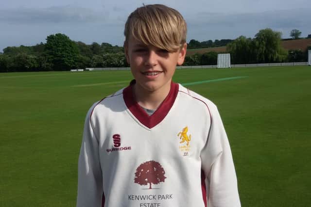 Alex Bell continued to impress for Louth Seconds last weekend EMN-170522-100135002