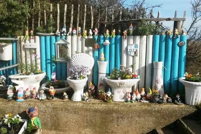 Mablethorpes North Promenade is beginning to be overrun by small garden gnomes - an added attraction to visit over the summer season.