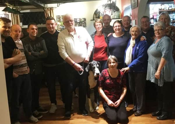 The Railway Tavern team and their regular customers were pleased to have raised over Â£2,000 for charity.