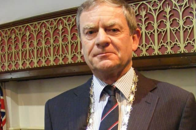 Former Mayor of Sleaford Coun Garry Titmus. EMN-170523-143918001