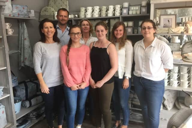 From left Pippa, Jem, Amelia, Bridget, Charlotte, Harriet and Keeley. EMN-170530-113524001