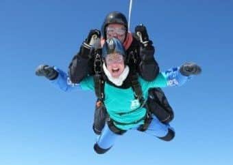 St Barnabas skydive