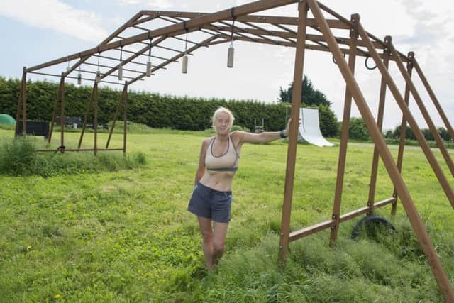 Owner, Jacqui Sesstein at the new obstacle park on Spalding Road, Sutterton
Picture: Sarah Washbourn / www.yellowbellyphotos.com EMN-170506-121706001