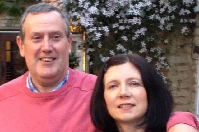 Richard and Wendy Herridge, who volunteer for St Barnabas Hospice. EMN-170206-122604001
